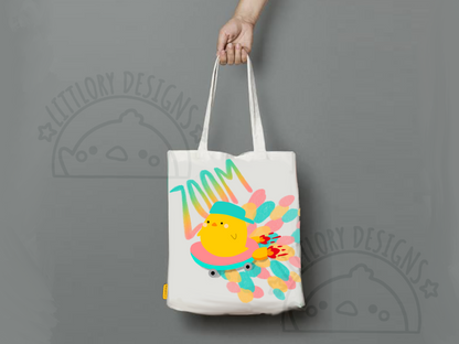 PULU Skating Tote Bag