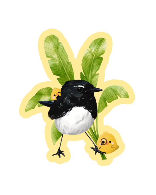 Willie Wagtail Sticker