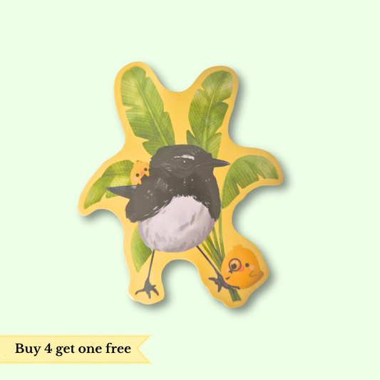 Willie Wagtail Sticker