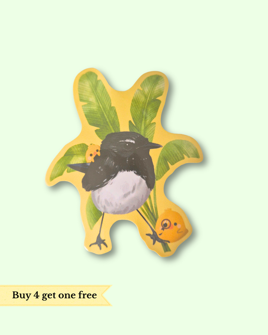 Willie Wagtail Sticker