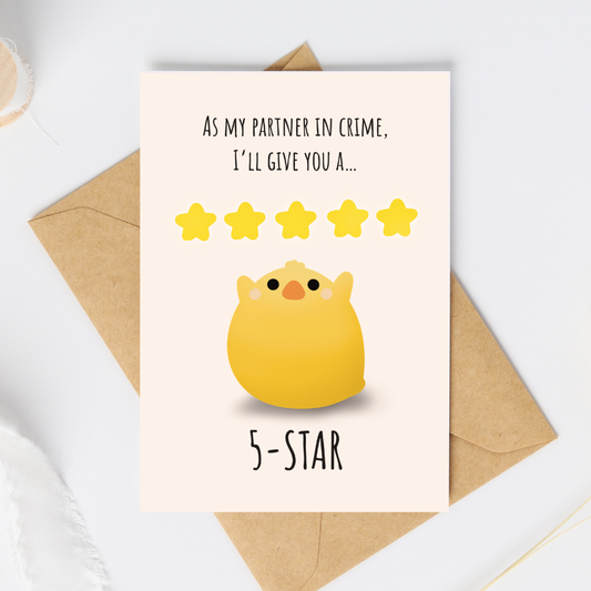 You're my 5-Star Card