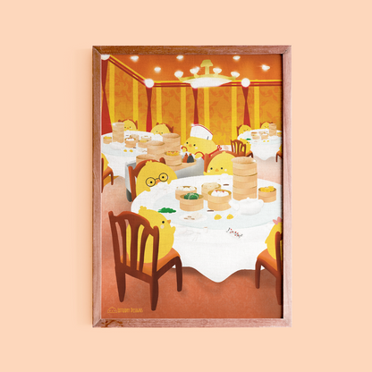 YumCha Place Art Print