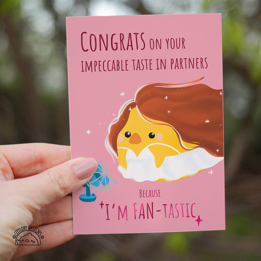 I'm FAN-tastic Card