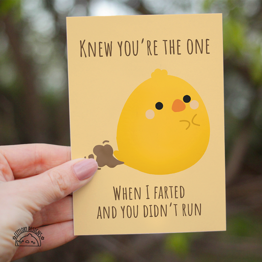 Knew You're The One Card