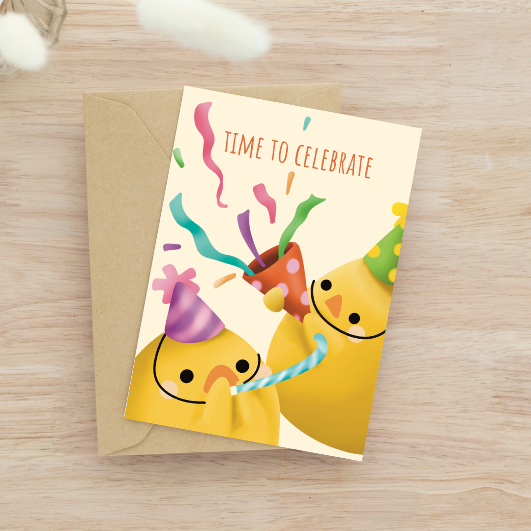 Time to Celebrate Card