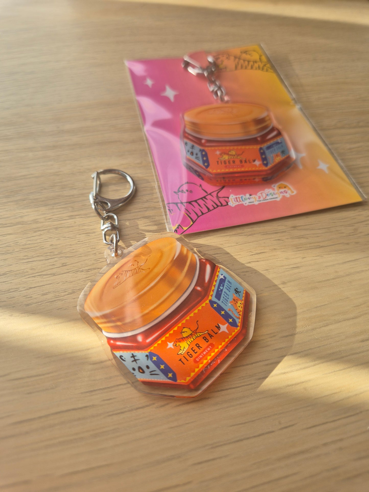 Tiger Balm Keychain