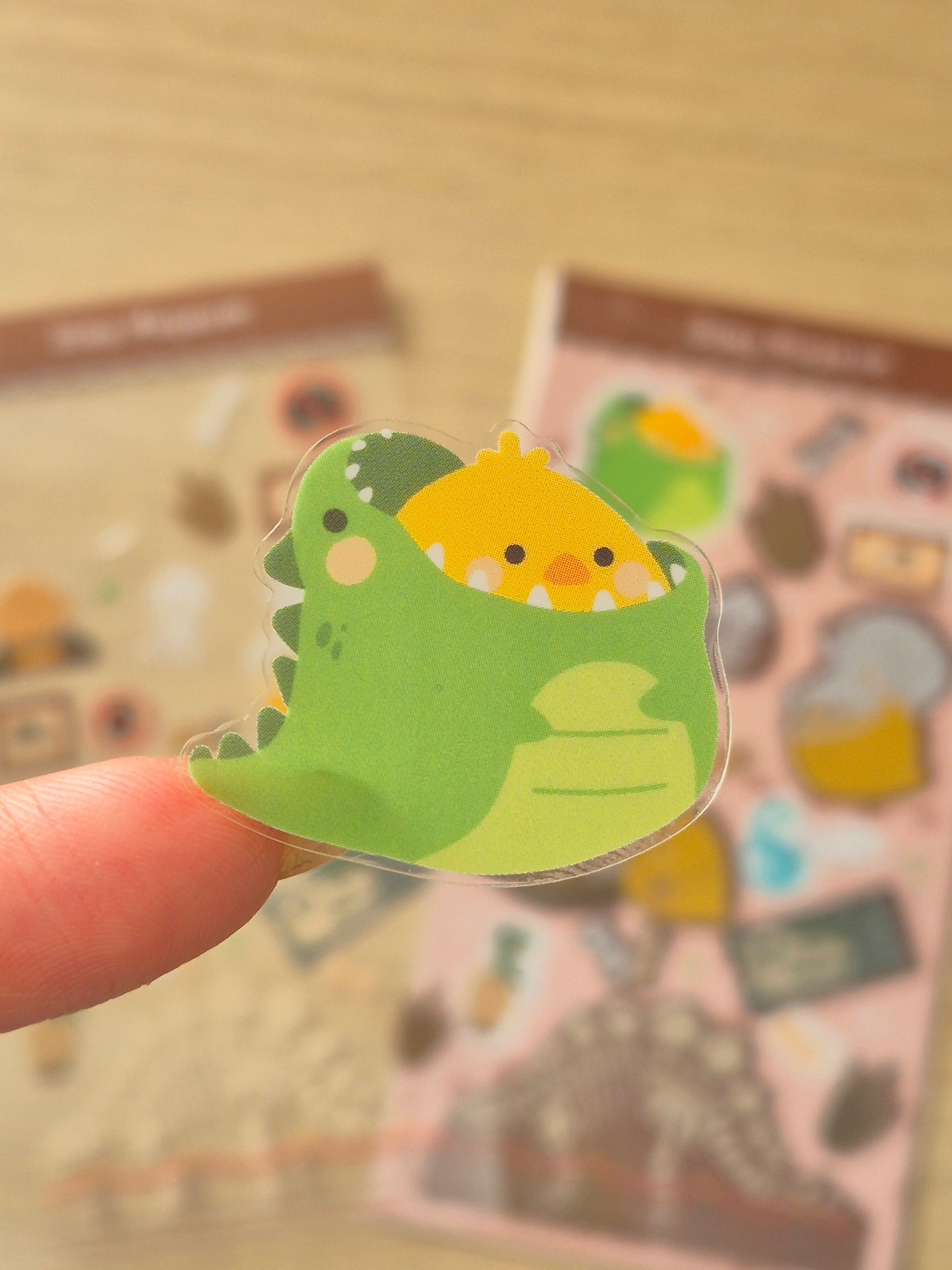Dino Museum Sticker Sheet