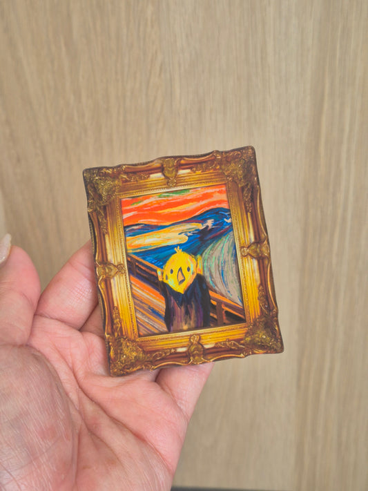 The Scream Fridge Magnet