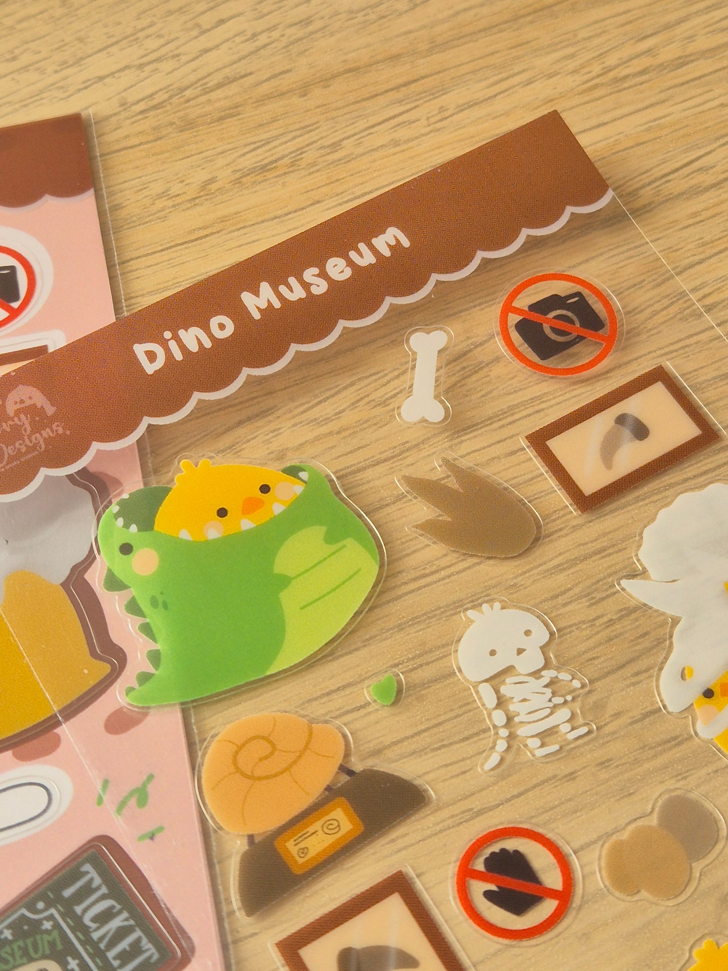 Dino Museum Sticker Sheet