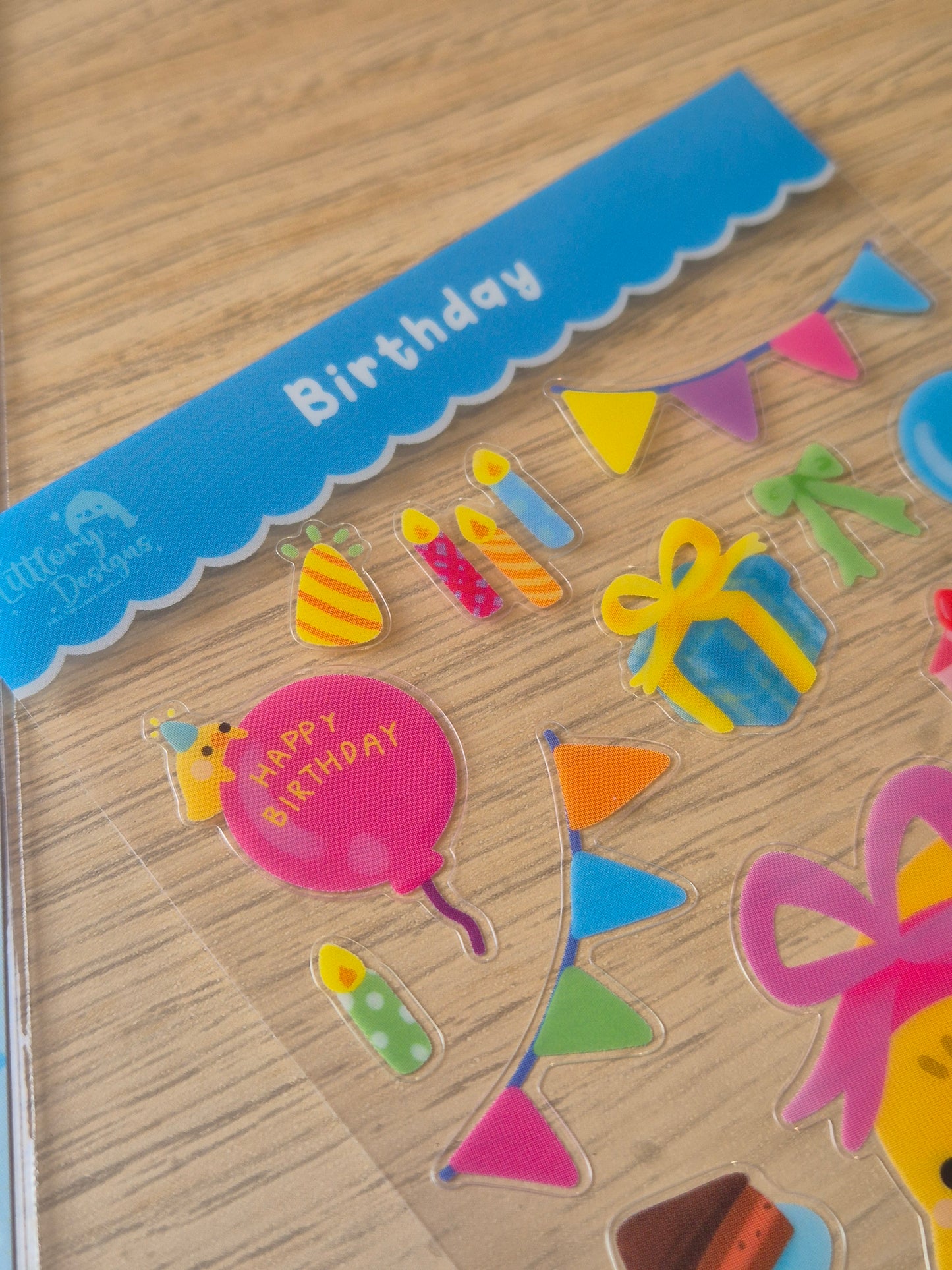 Birthday Sticker Sheet