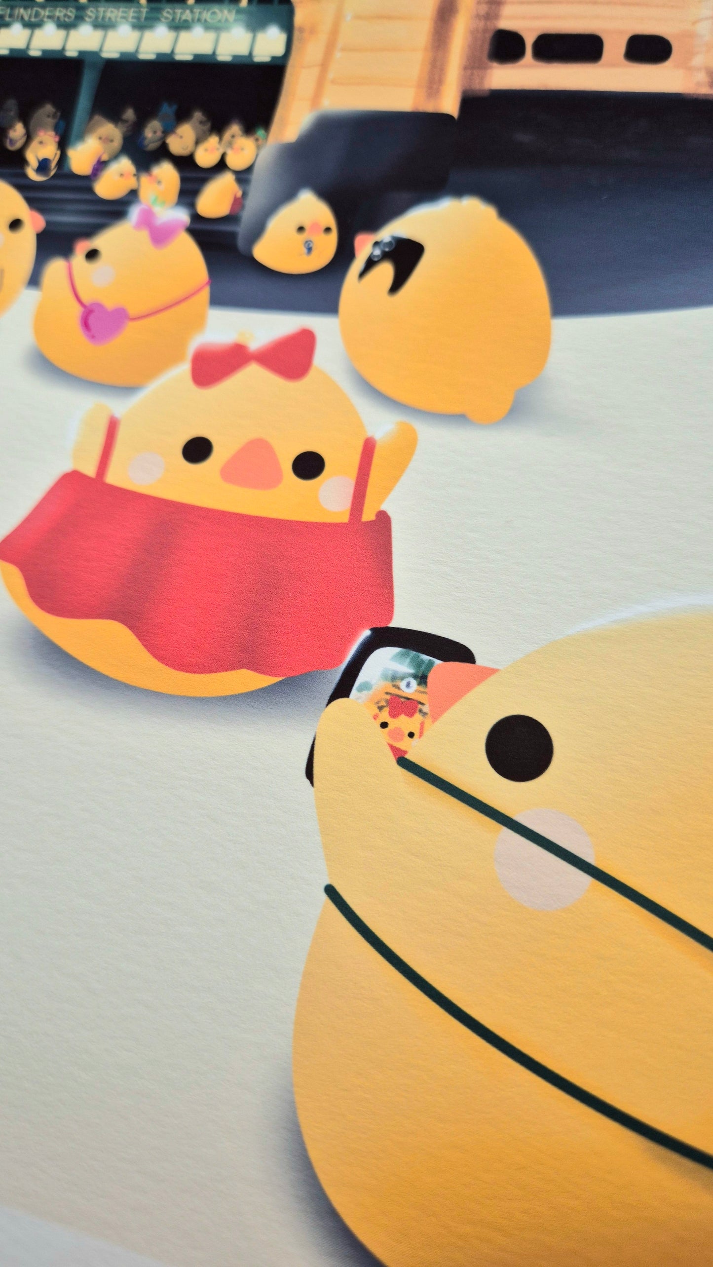 Flinders Street Art Print