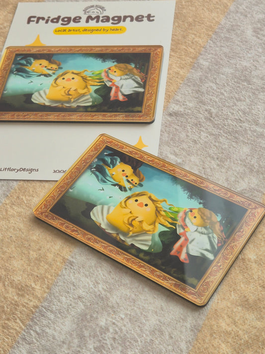 The Creation of Adam Fridge Magnet