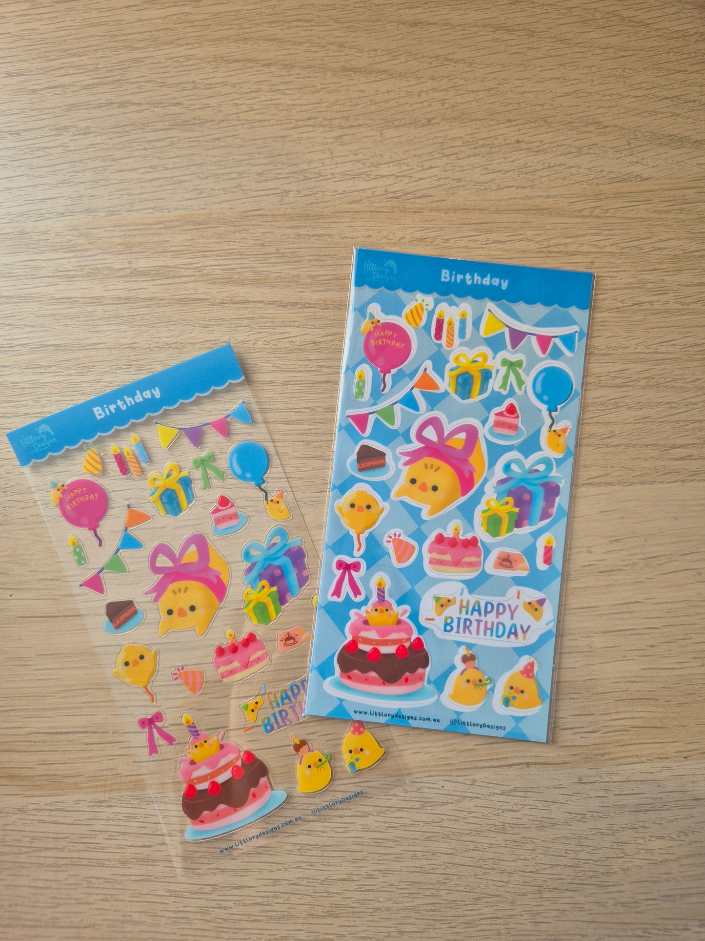 Birthday Sticker Sheet