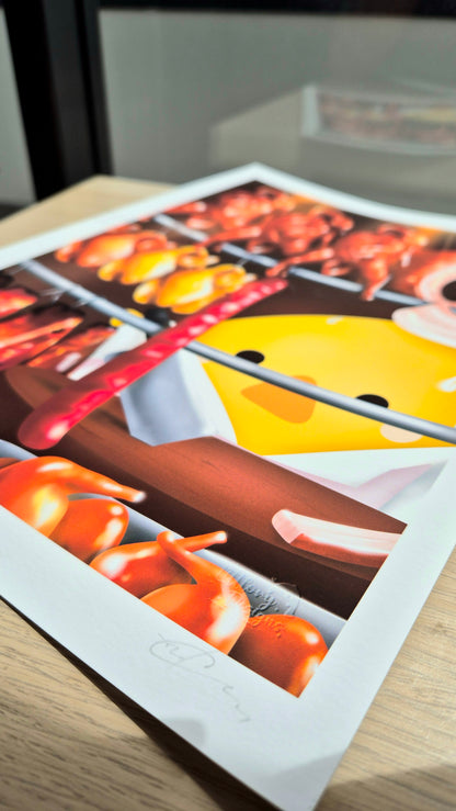 Hong Kong Siu Mei Shop Art Print