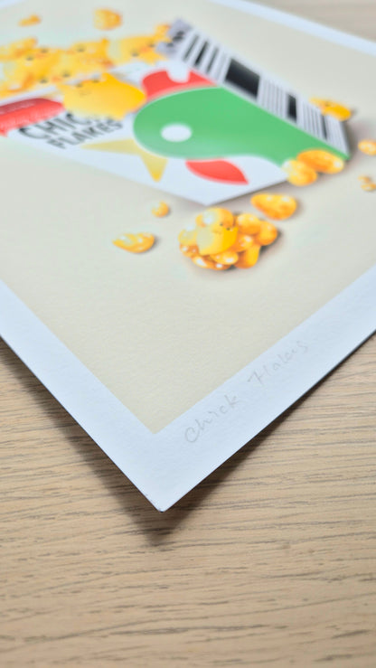 Chick Flakes Art Print
