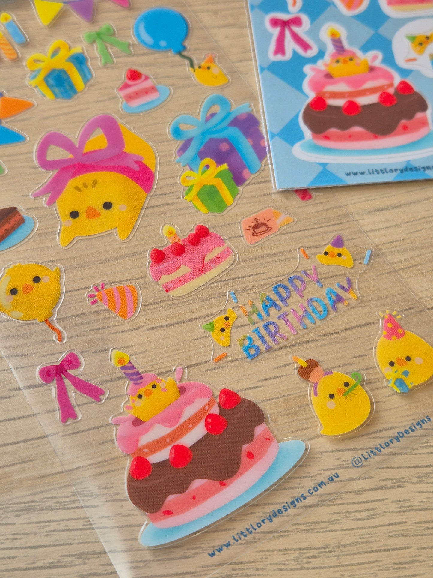 Birthday Sticker Sheet